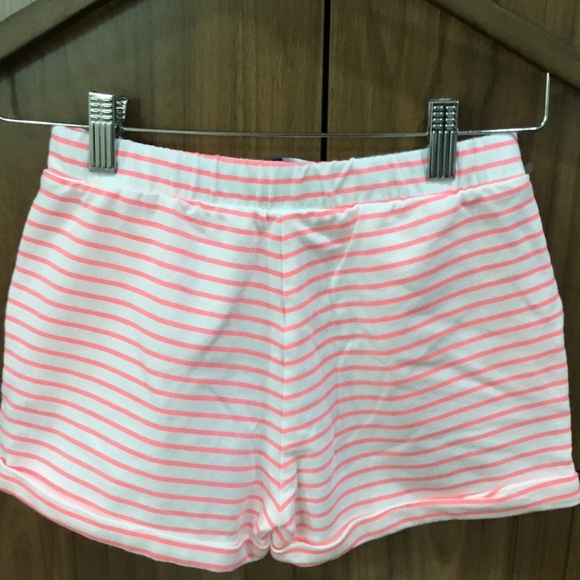 Cute Pink and White Striped Shorts For Kids - Picture 3 of 3